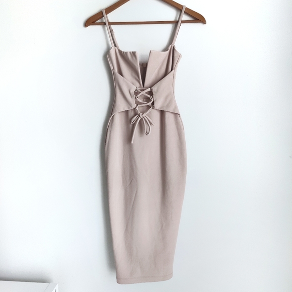 Nookie Madison Dress in Sand XS - Picture 5 of 8